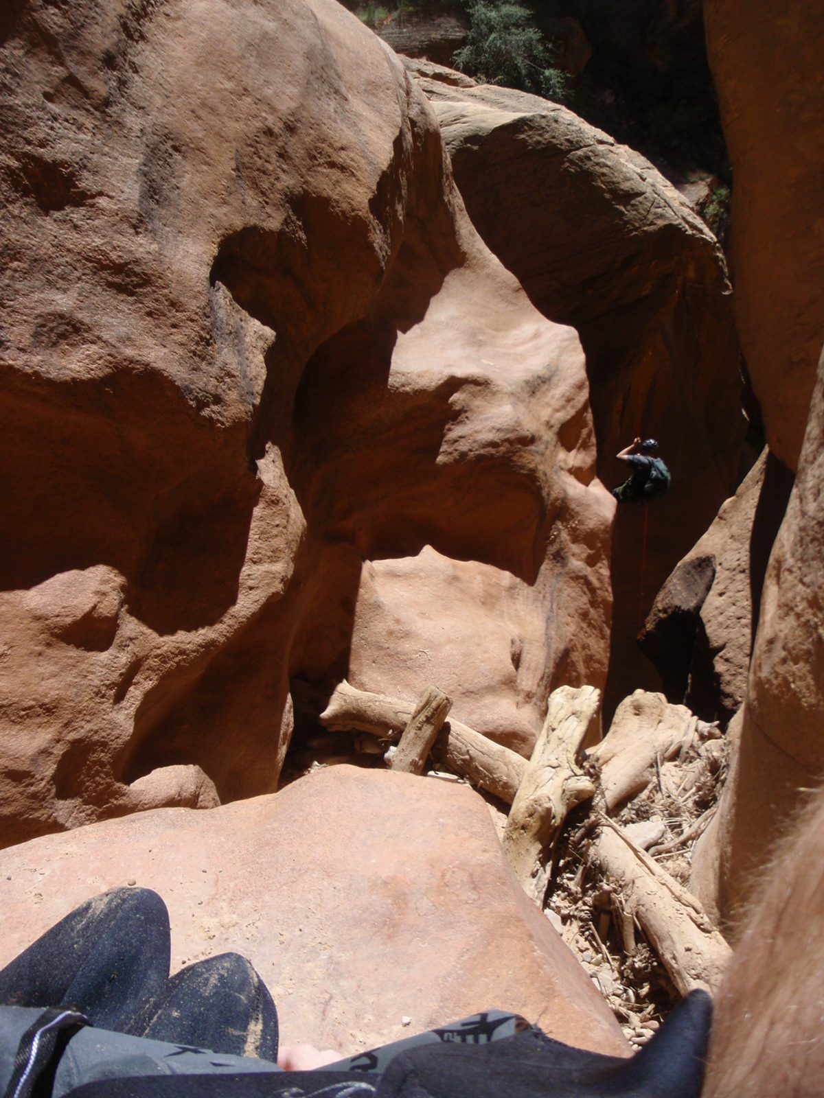 About here is where we caught up to "Bo" and his group of 12 clients.  We had encountered Bo at...
