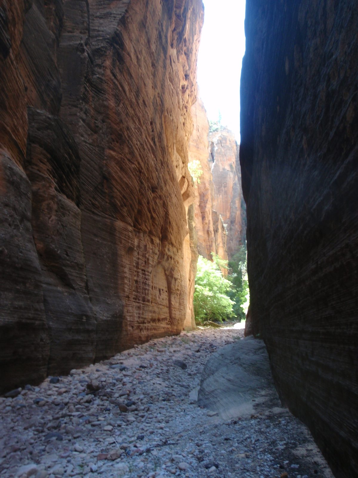 Another section of narrows, in Lower Kolob Creek.  At this point we are getting very close to...