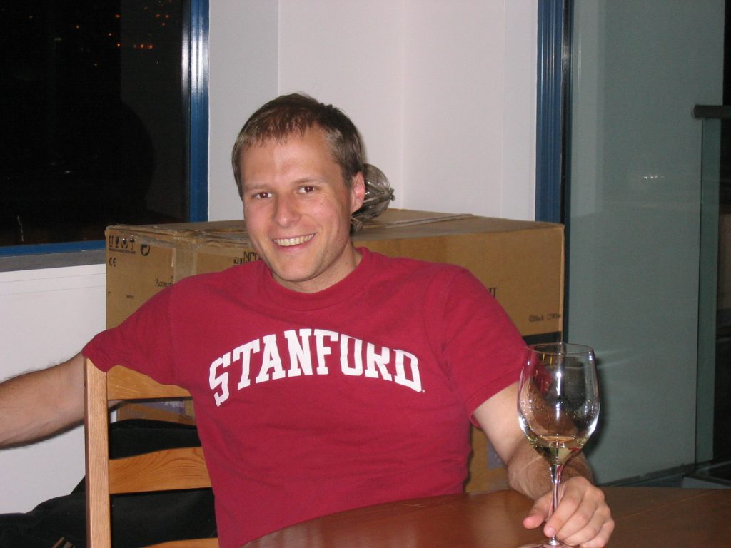 Relaxing after the meal