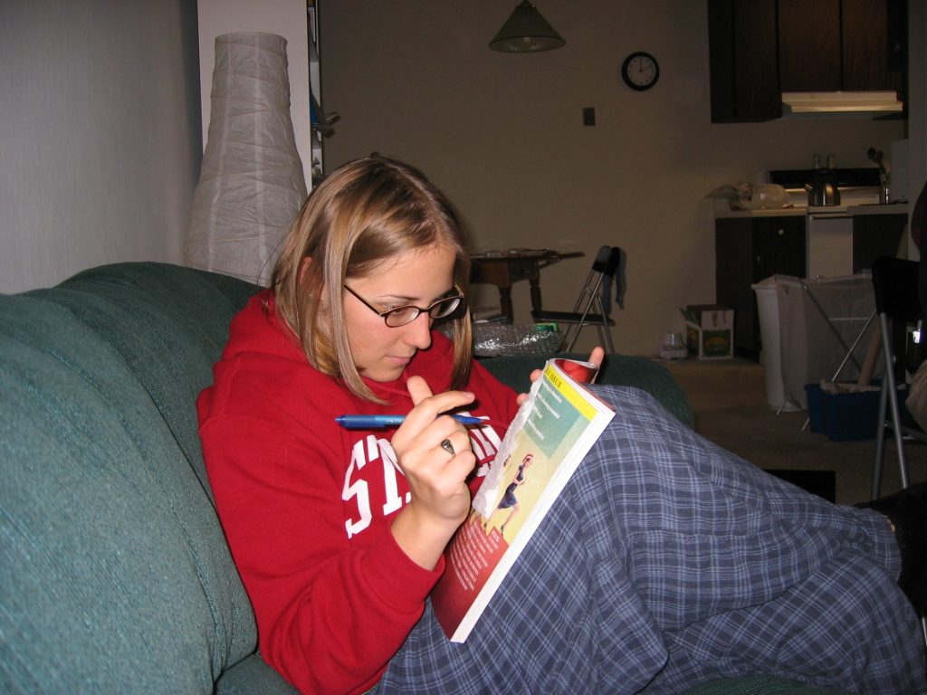 Ah, when Catherine's Sudoku addiction was in its early months...