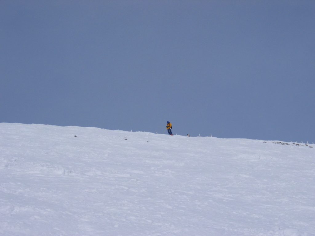 John on his way down one of the big bowls on the backside (if I were captioning better, I'd have...