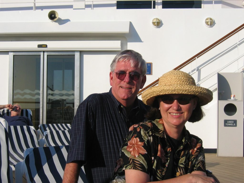 Brian and Donna at Sail-Away