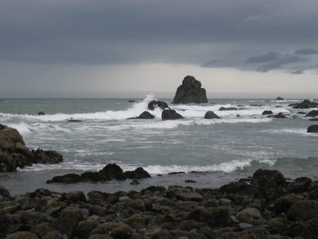 Secibd attempt .... trying to capture a wave as it crests the rock