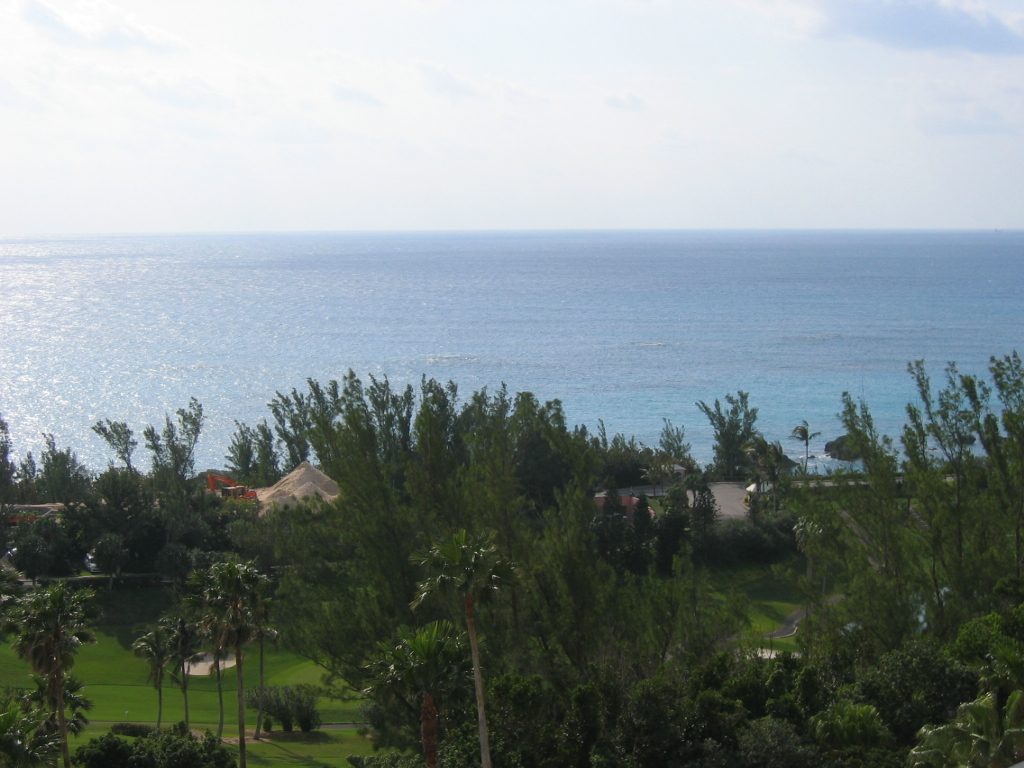 Continuation of view from my room ... on the only sunny day of our visit