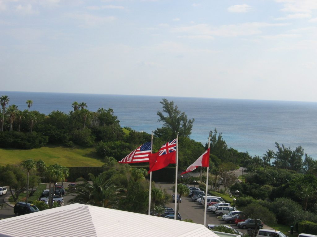 and back to the front of the hotel
