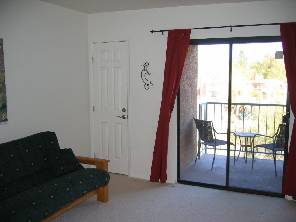 Which does have access to the aforementioned balcony