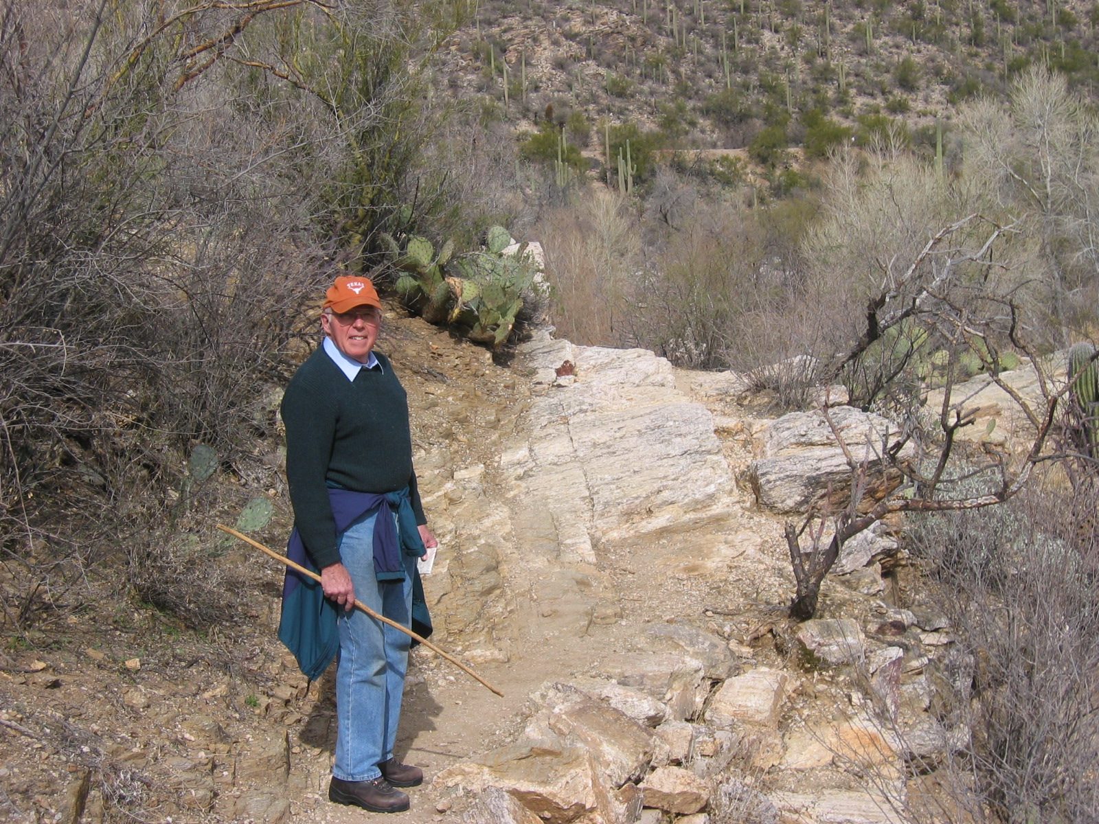 Well this looks more like a hiking trail ... but where to from here?
