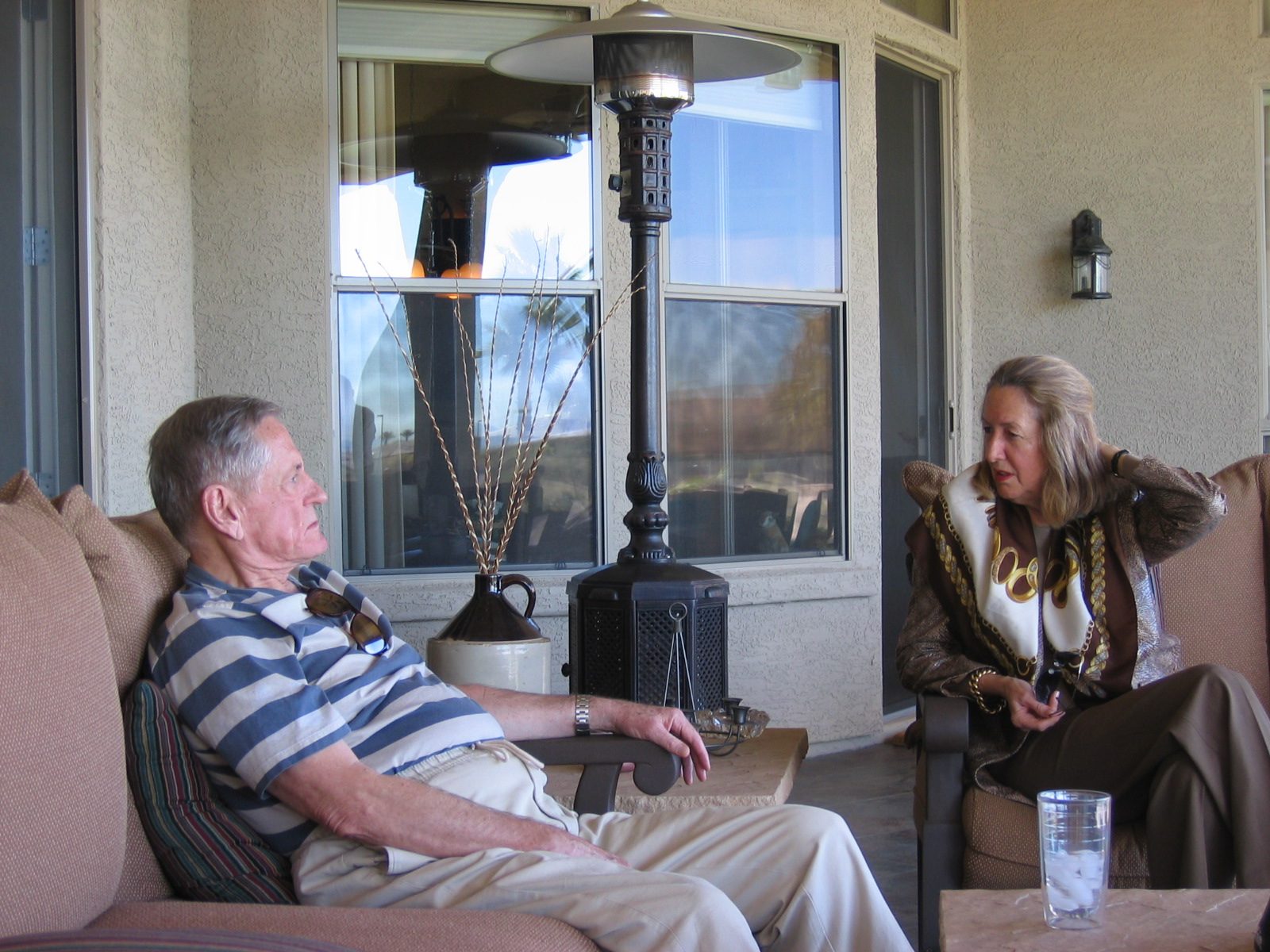 Loomis and Paul meet after 50 years (Paul says it was only 49)
