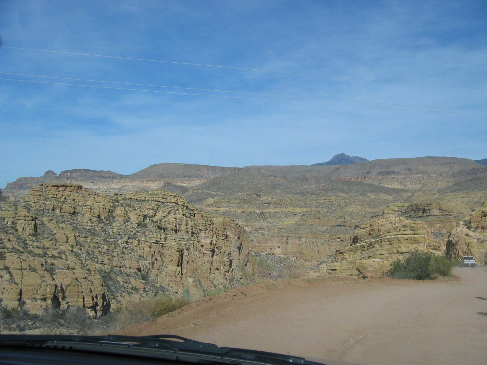 The scenery was awesome