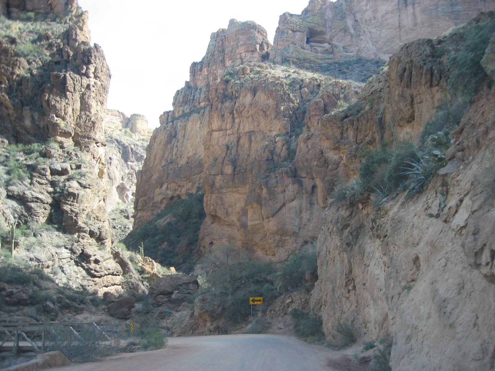 Near Fish Creek ... we did meet one car coming the other direction, and gave him the right of...