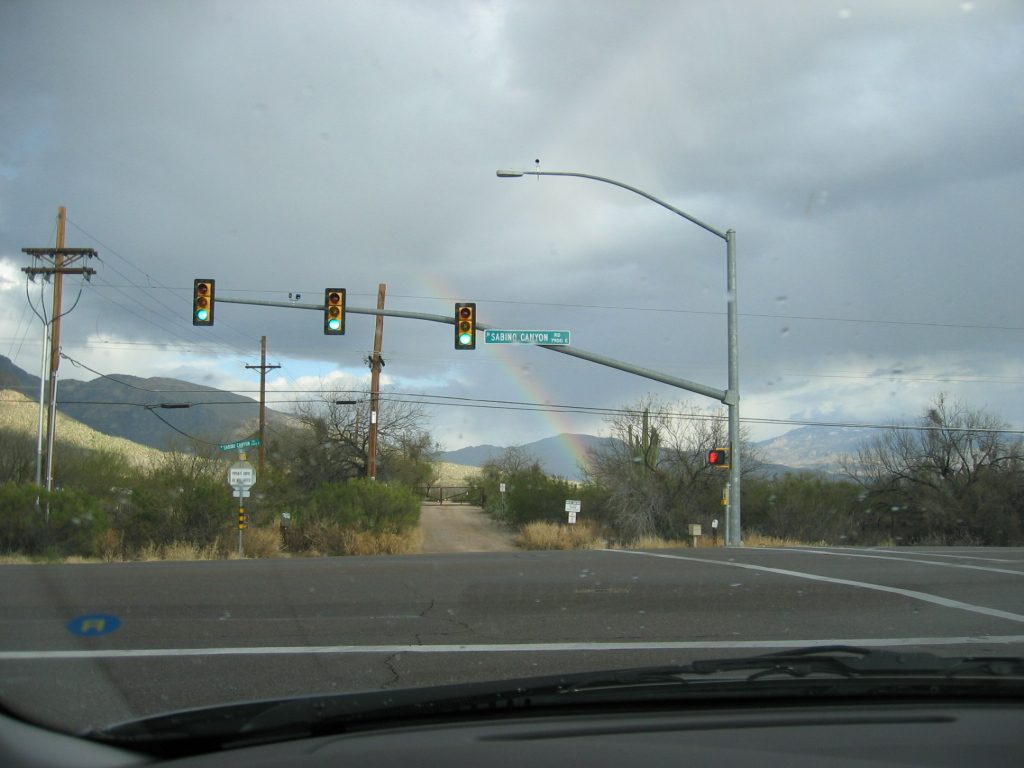 This one was pointing right to the condo