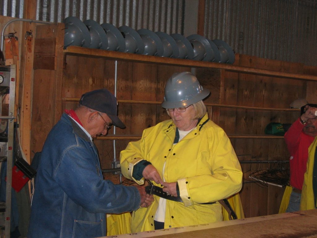 But first we need to get suited up