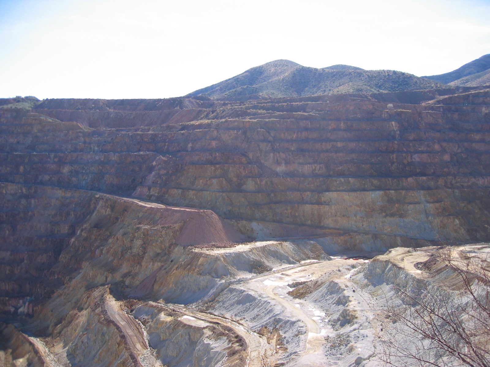 Some attempt to capture the enormity of the strip mines just outside of town ... contrast this...