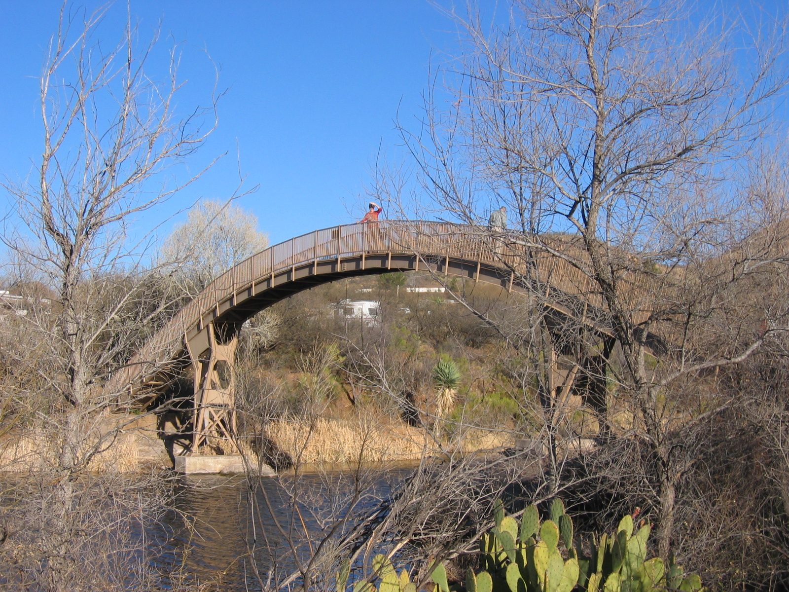 Full view of the bridge