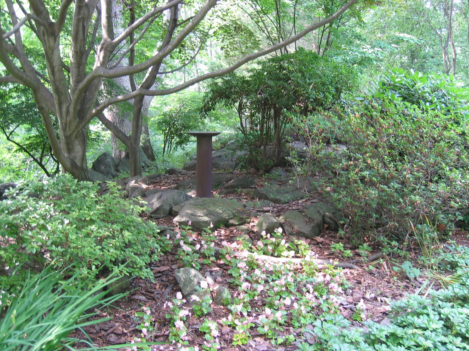 Looks very japanese to me, including the bird bath