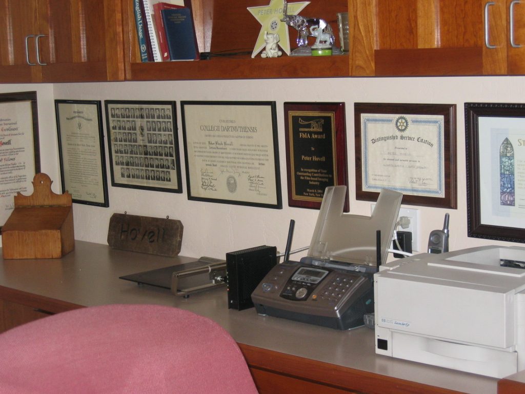 Some of the awards ... and a trip to memory land with photos of all the Phi Delt's at Dartmouth in '56