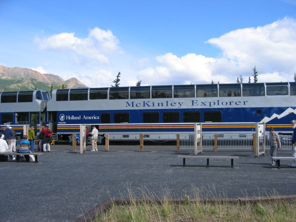 This was the train car we were on.  Great for touring.