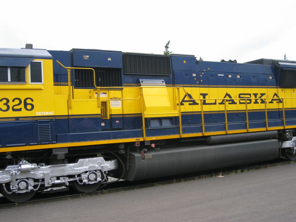 This was the engine for the "McKinley Explorer" train ... there were two of them.  Notice how...
