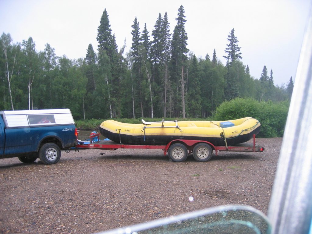 The raft .... We assume there were at least two of them (though we didn't see any other) as we...