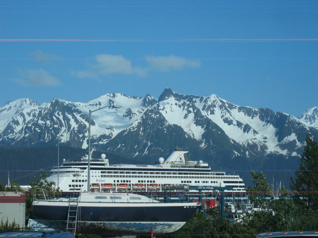 The MS Ryndam awaits our arrival.  It is 8 pm, and we are among the last to board.  All...