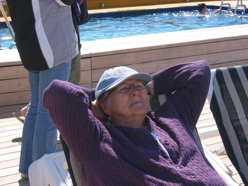 Time to soak up a few rays ... if they could find me.