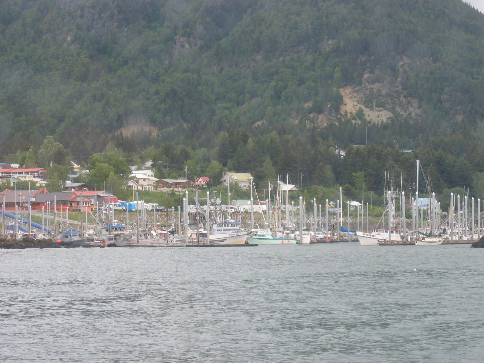 The port of Haines Alaska.  These are study folks who go sailing in these waters.