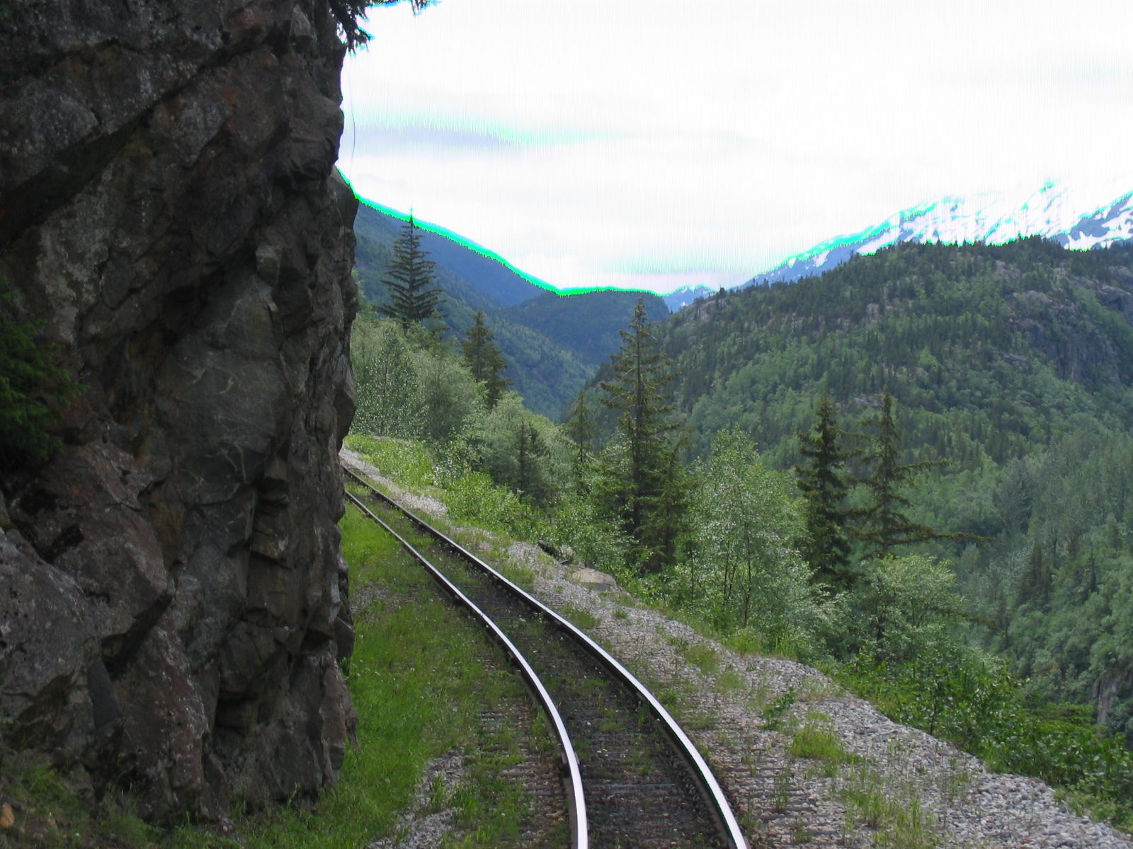 A few of the platform on the back of our car.  We were the last car on the train.