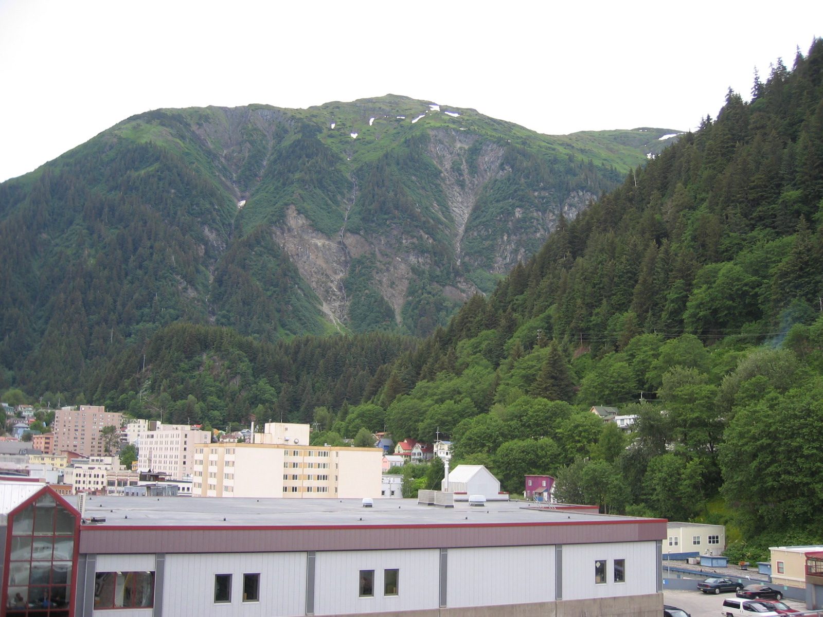 And looking north along the same street