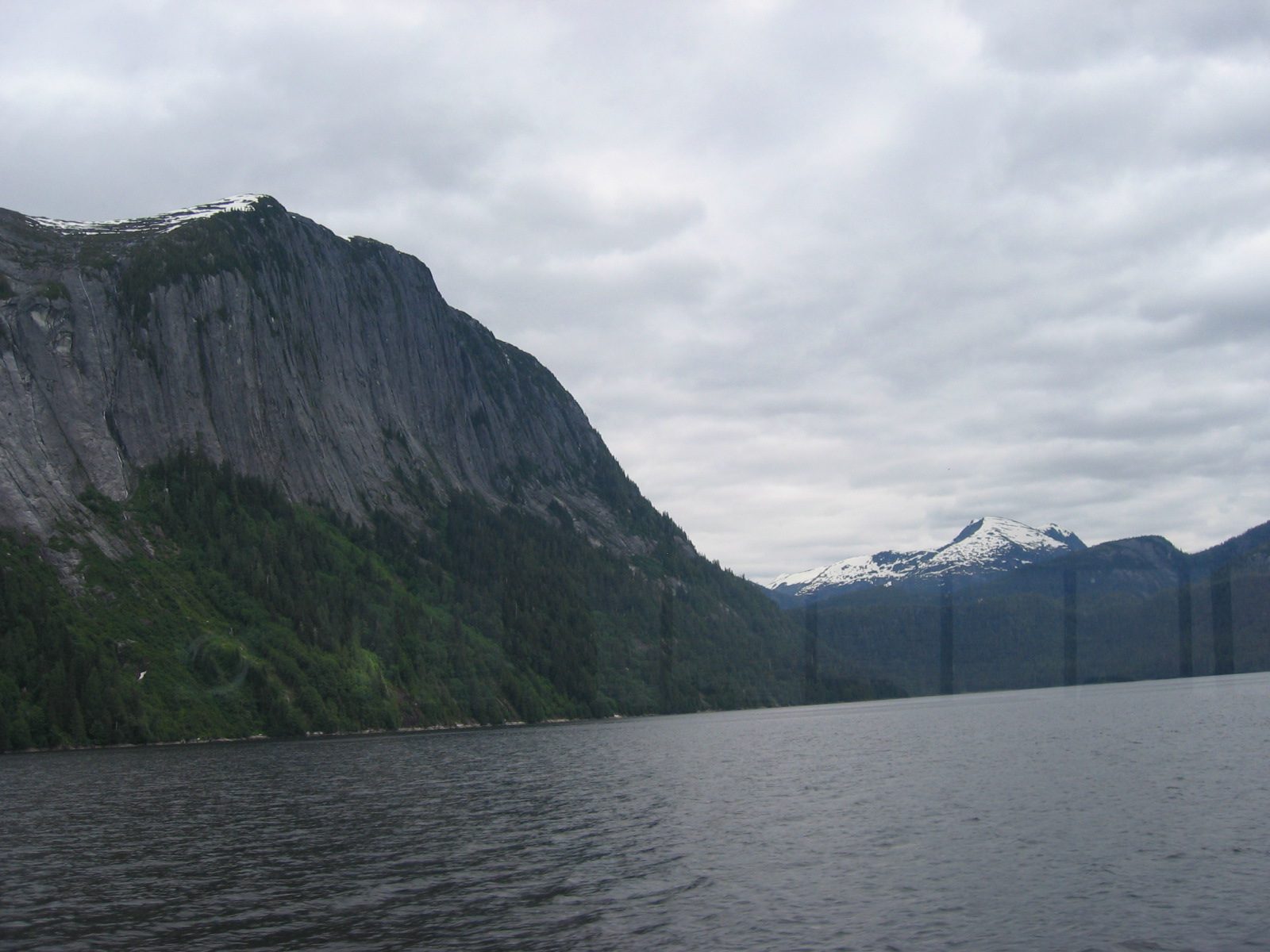 Nunataks in the background