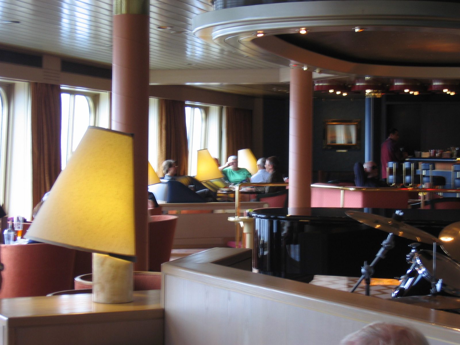 and the seating area around it