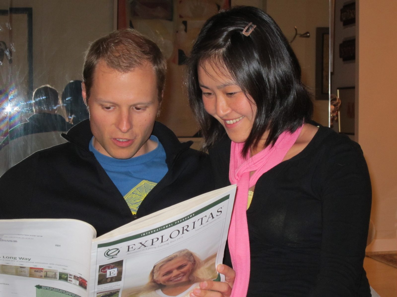 Back at the apartment.  John and Monica are exploring deep into the future as "Exploritas"...