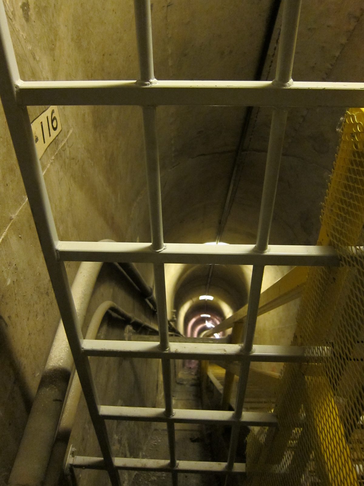 ... and likewise, the stair case continued down.