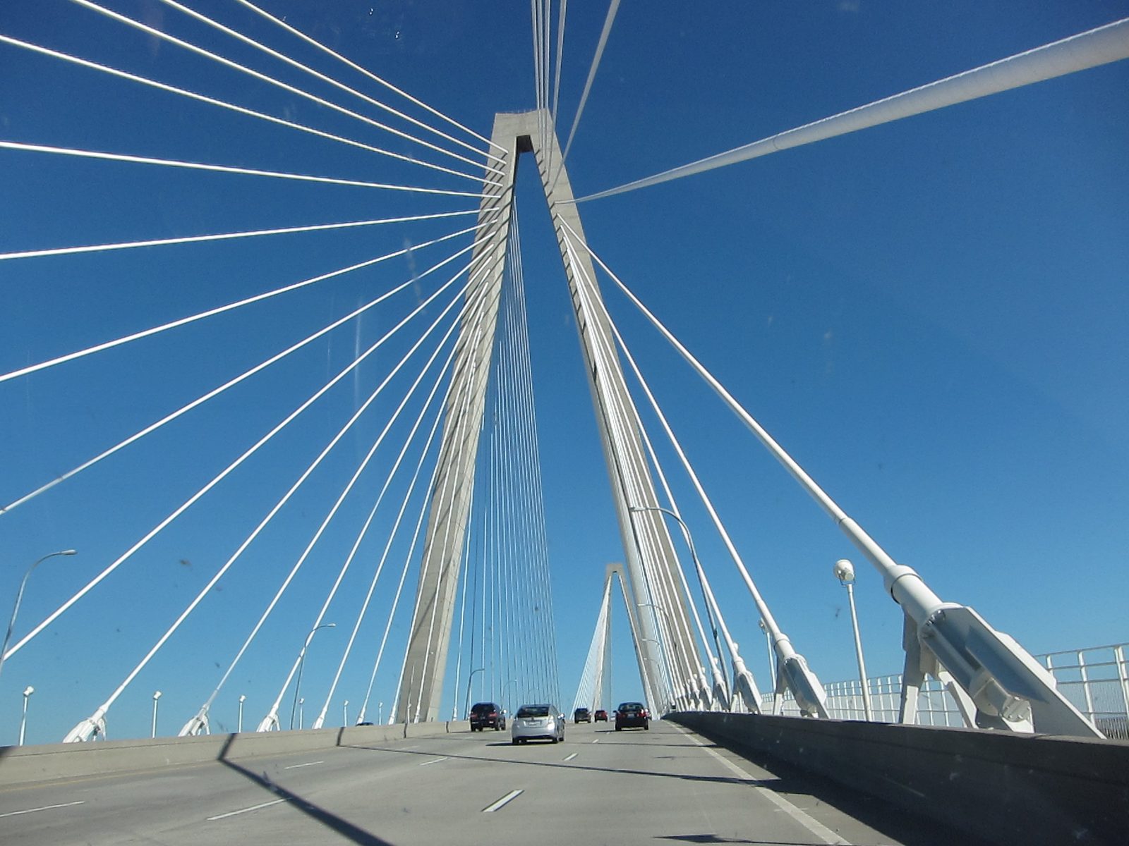 So Catherine, what do you call when there are two single stays on one bridge?