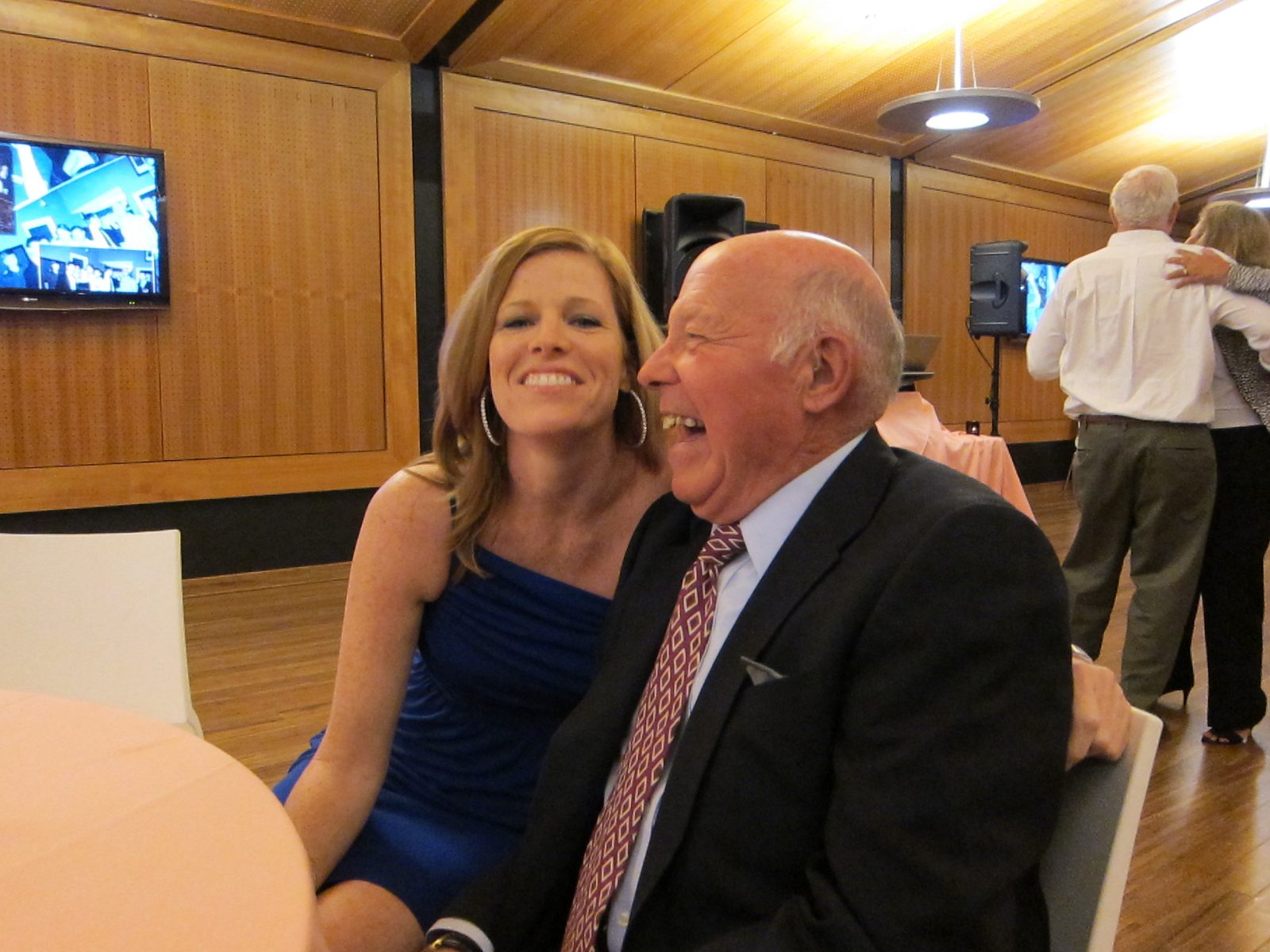 Holly and Peter found something funny 