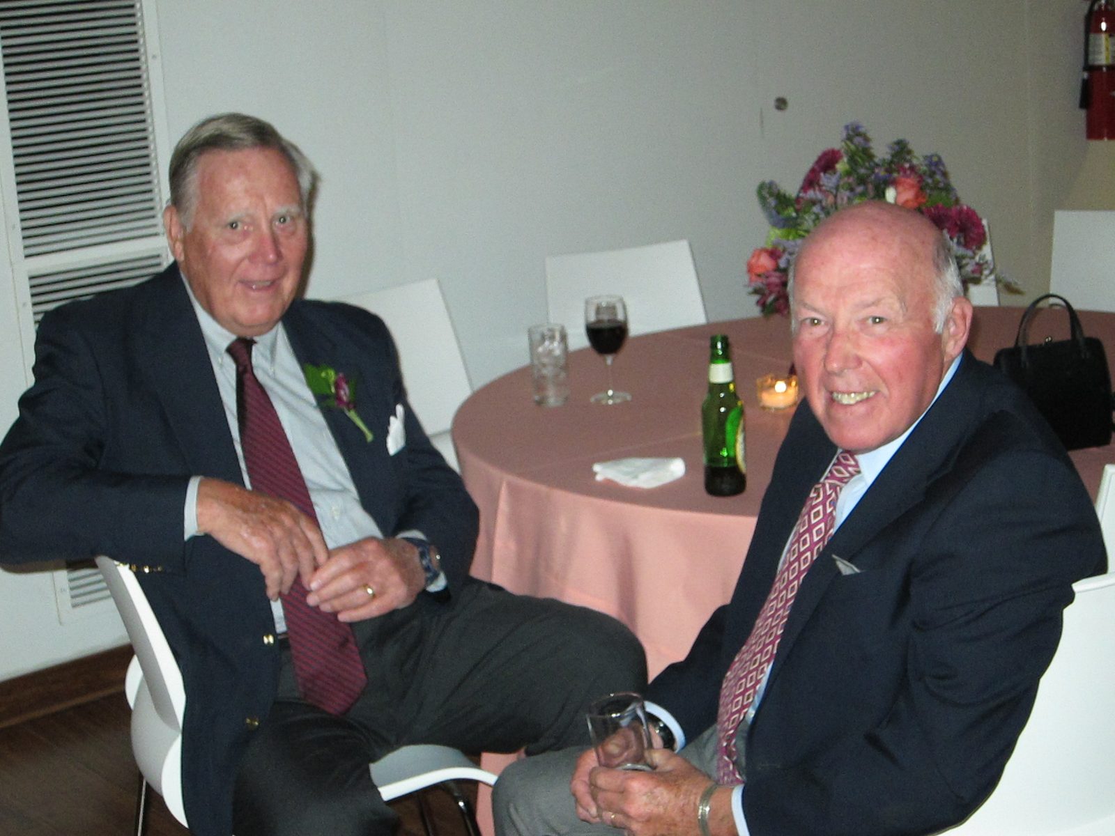 More catching up by John and Peter ... still with his Yuengling