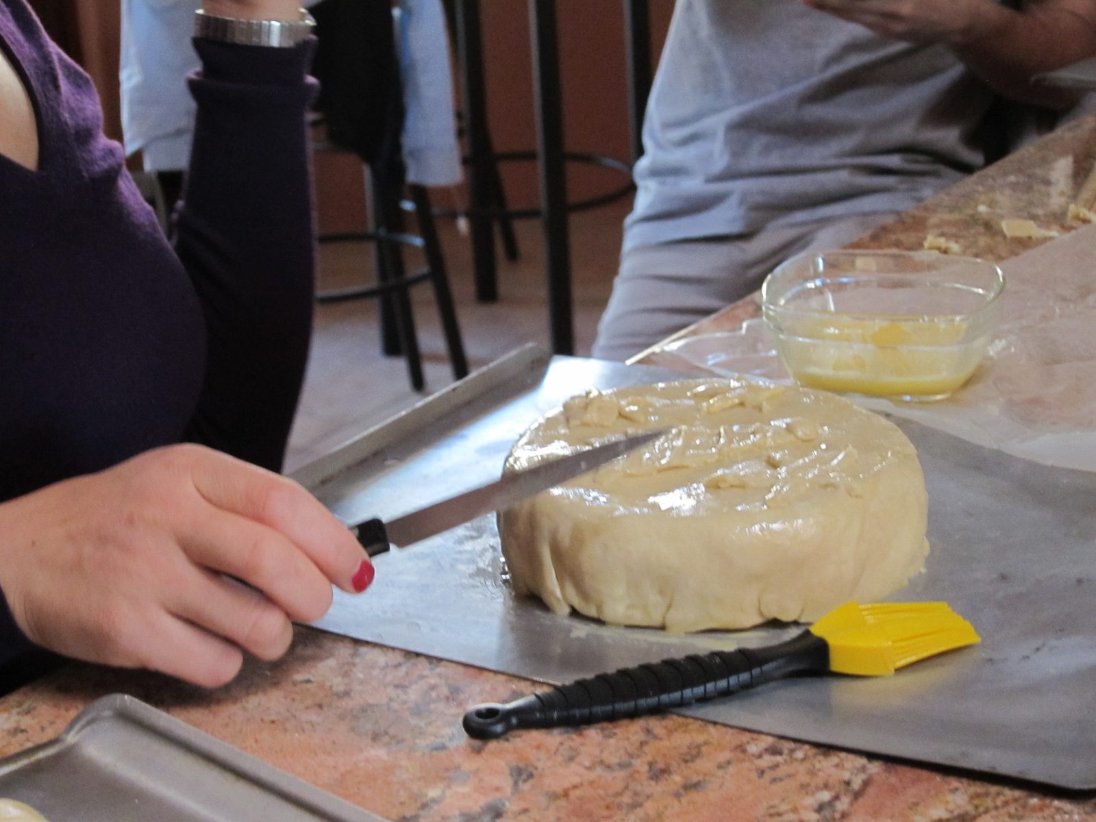 Switch to brie baking time for the C'mas Eve party