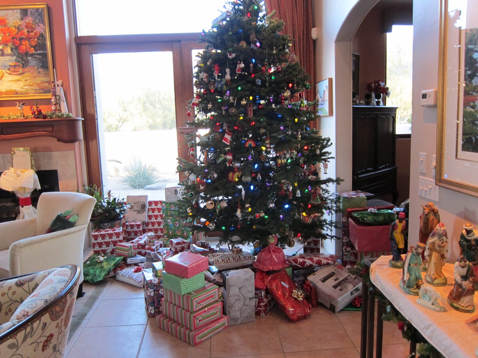 and the presents seem to be expanding