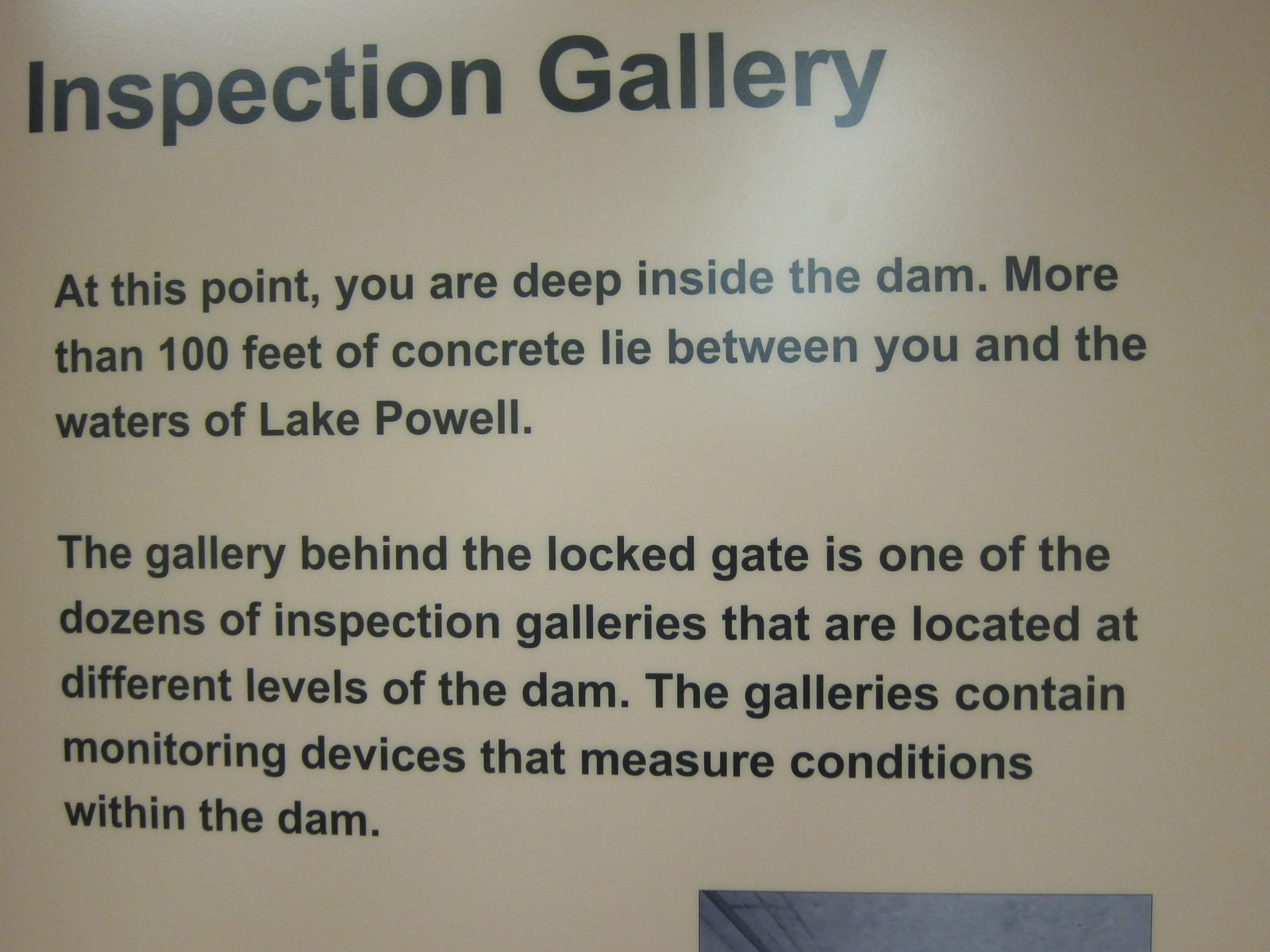 Good to know