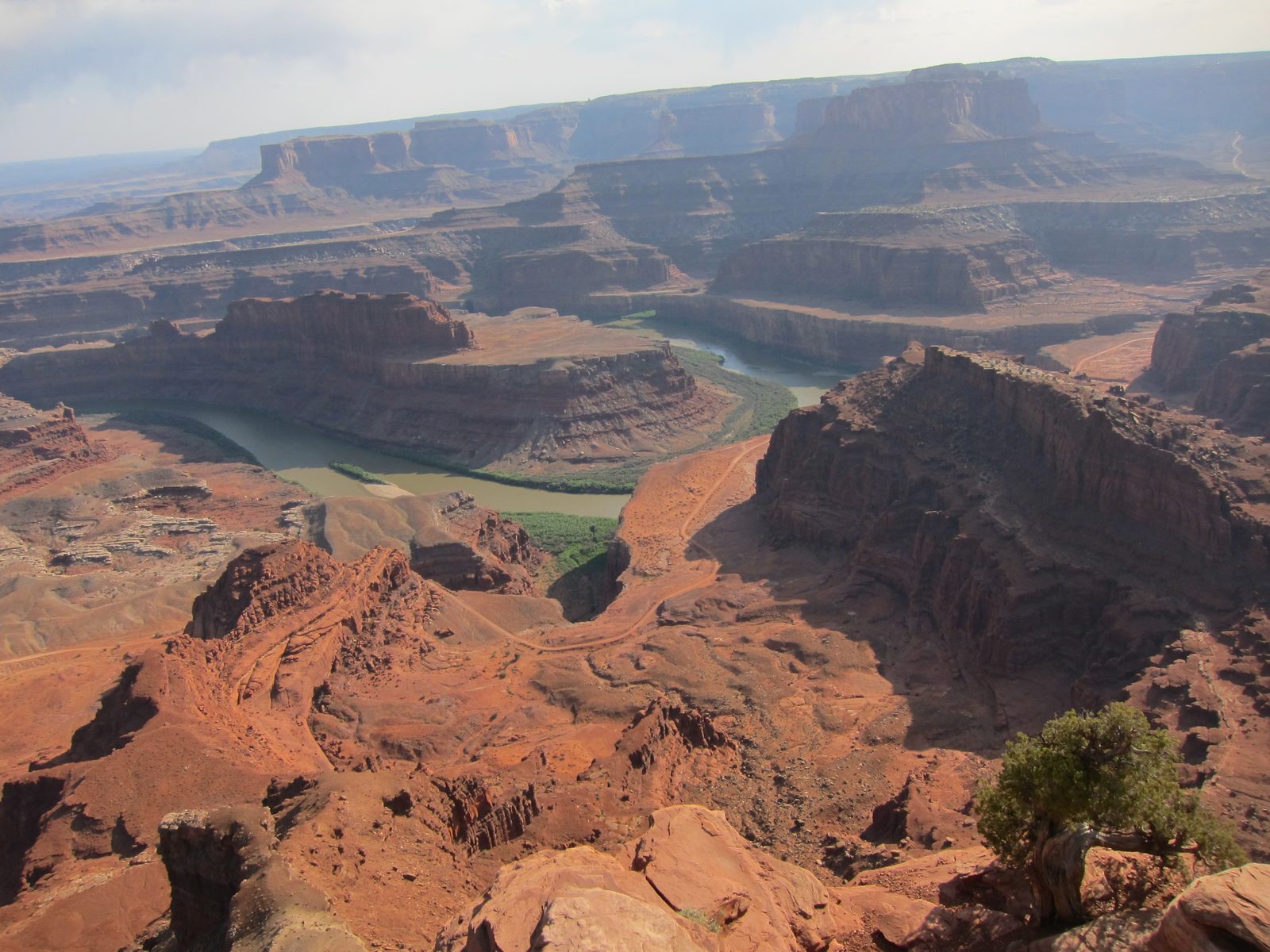 Either the Green or the Colorado River viewed from Dead Horse Point ... not bad for a state park!