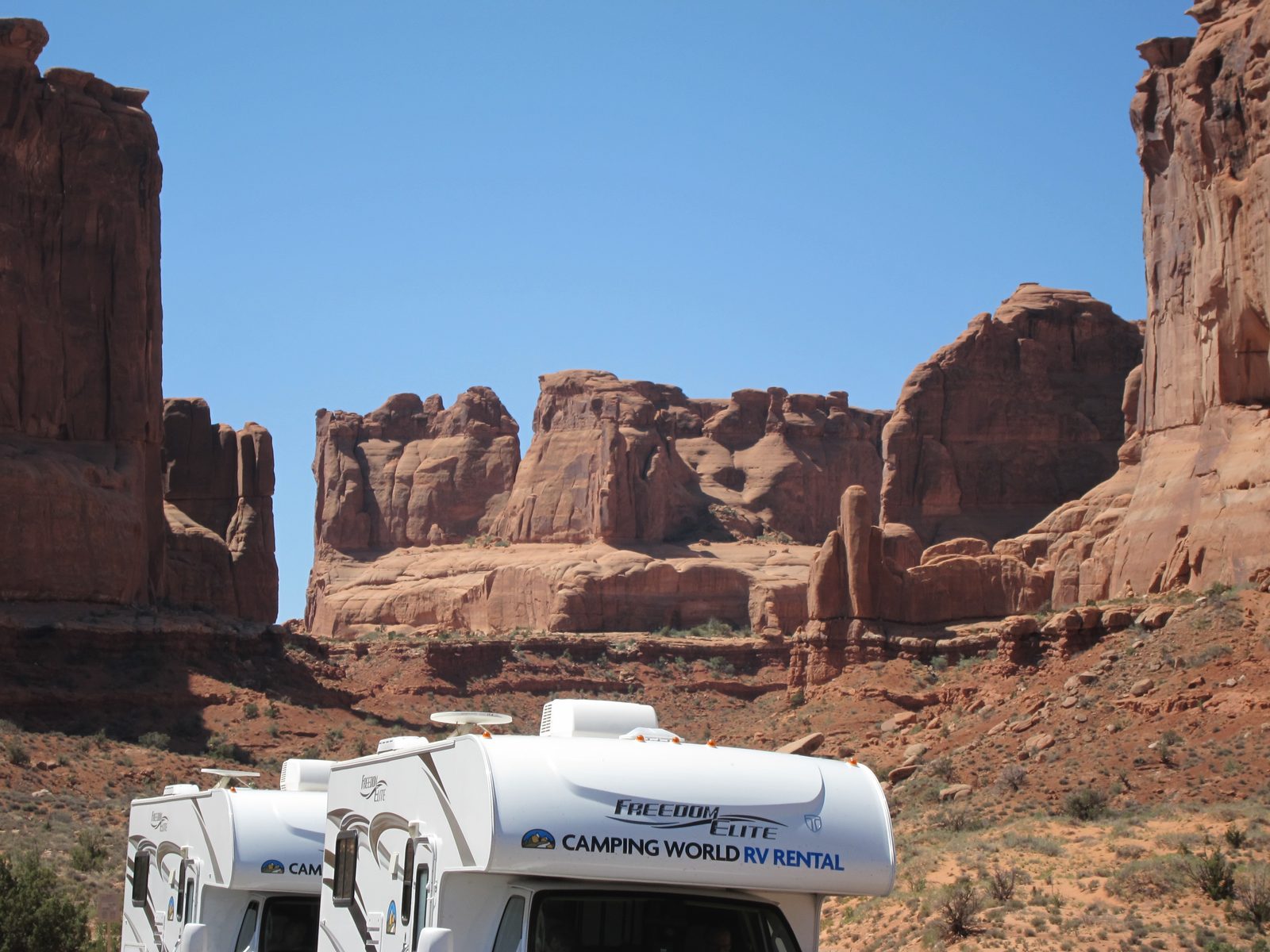 Part of Park Avenue.  Sorry about those campers