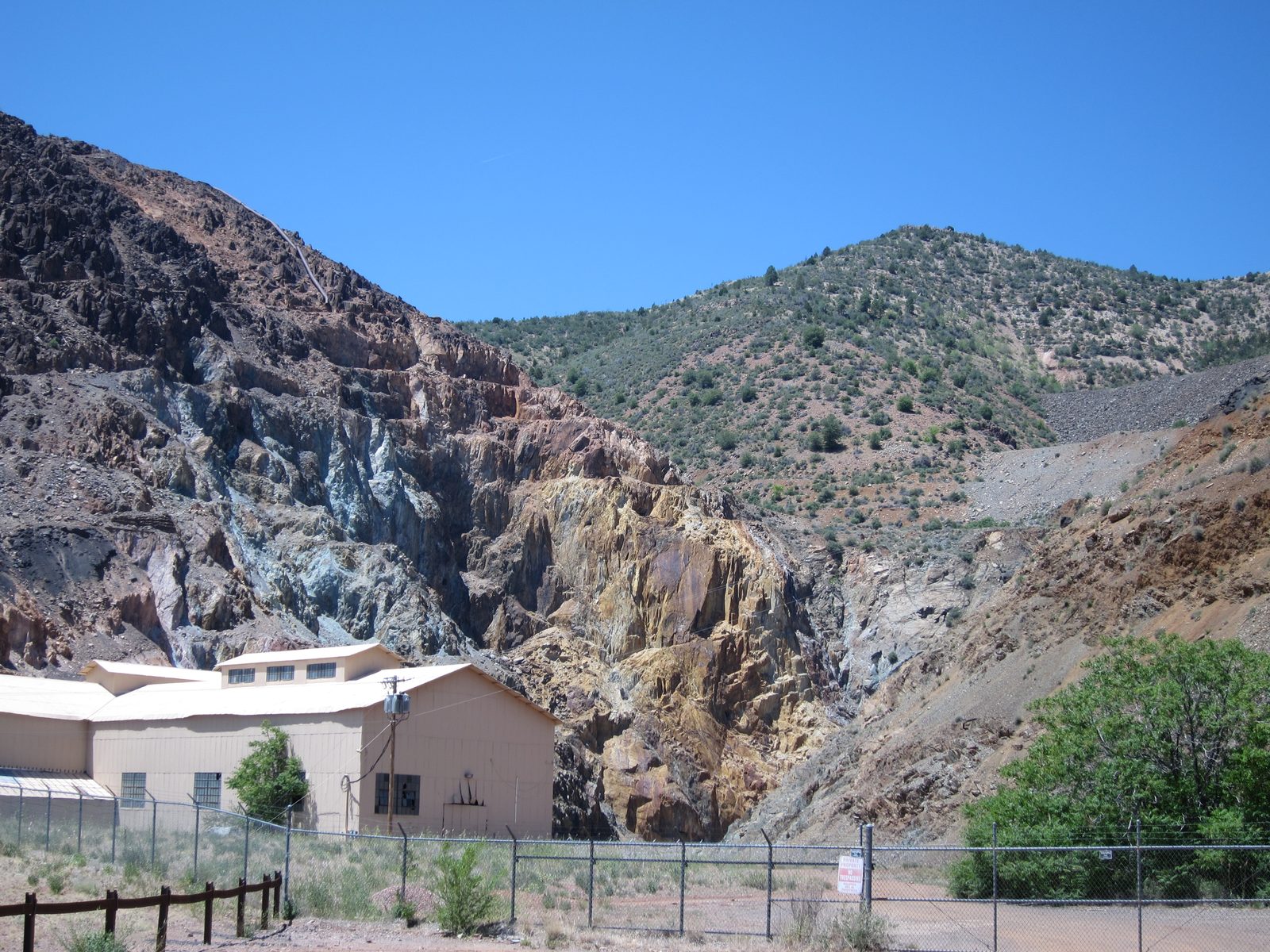 An abandoned silver / copper mine near Jerome, about 20 miles north of Prescott