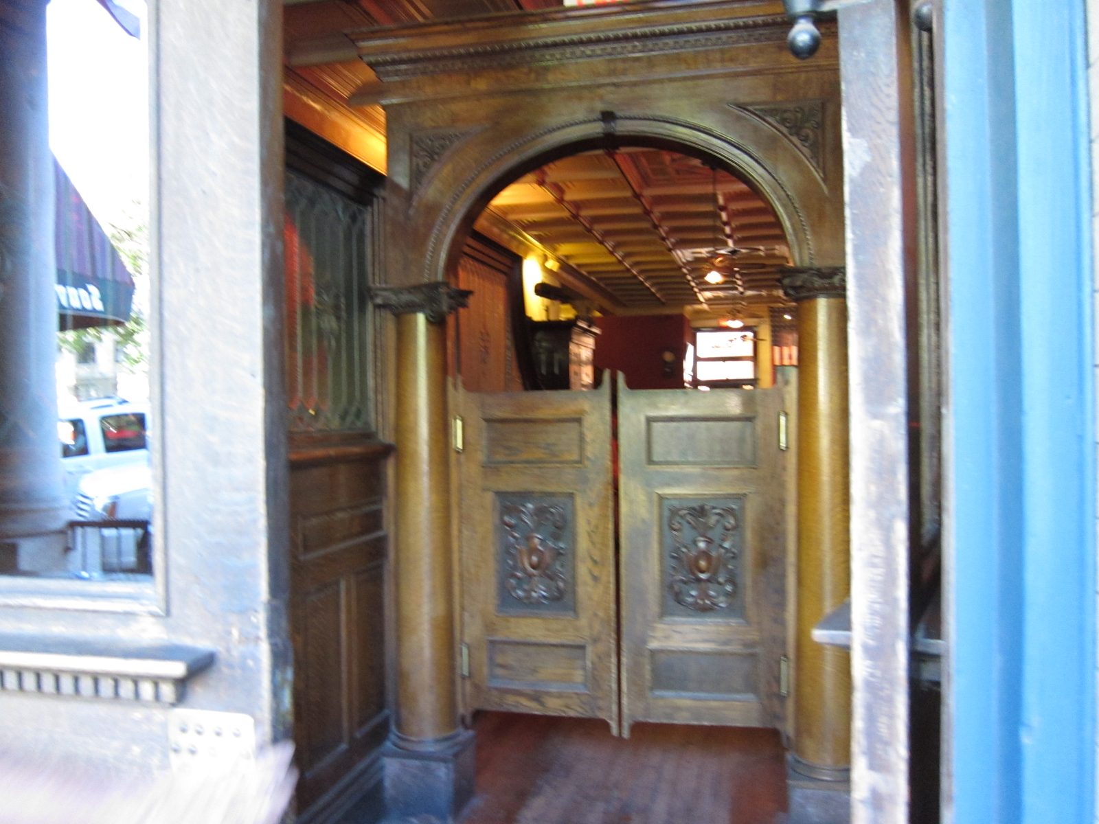 Swinging doors into the Palace Saloon in downtown Prescott, along Whiskey Row.  Has been open...