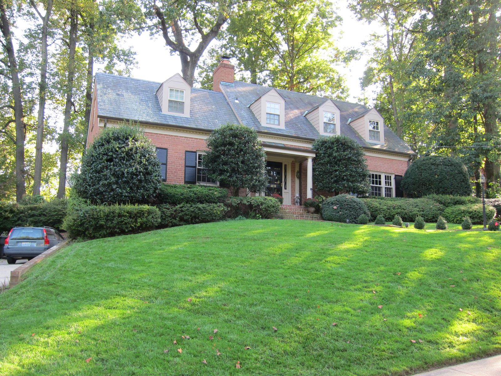 About ten miles away, the first house bought by Peter and Meg in 1973.  Actually in Arlington, not McLean
