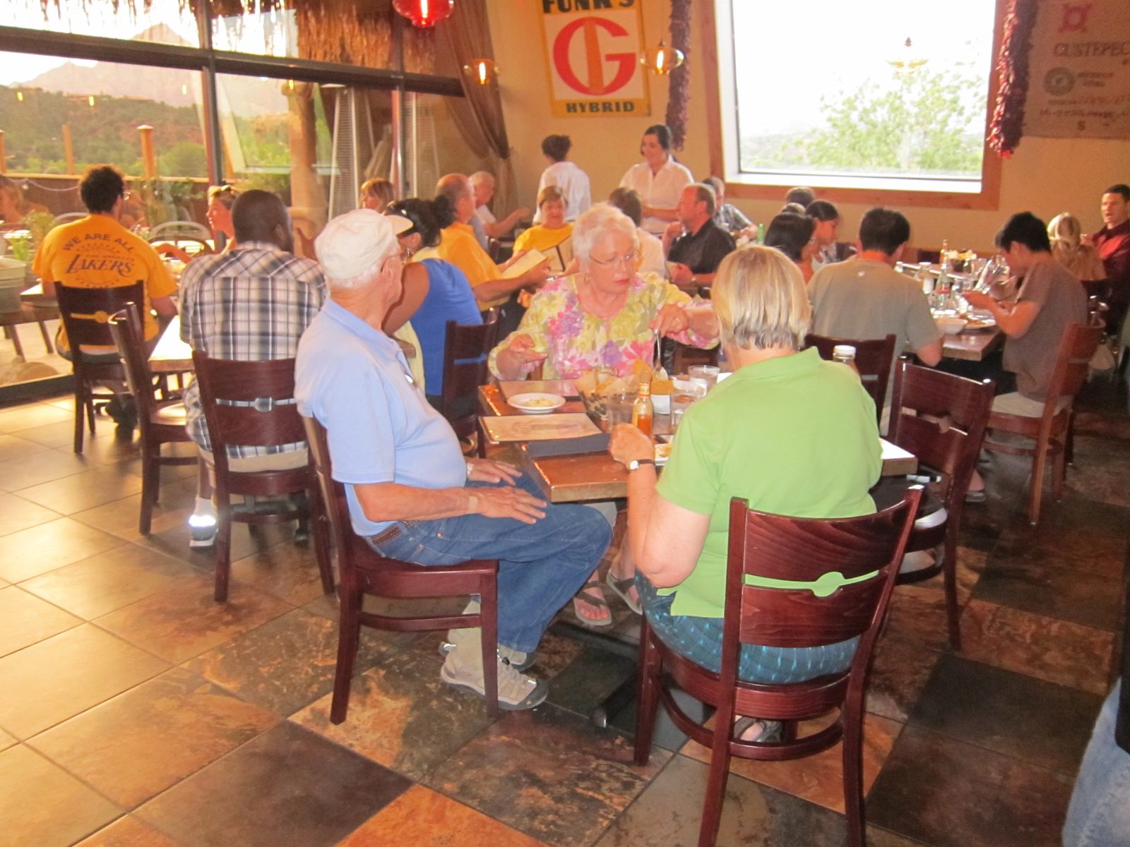 Dinner at Elote Cafe ... supposedly very difficult to get in ... no reservations, but we put our...