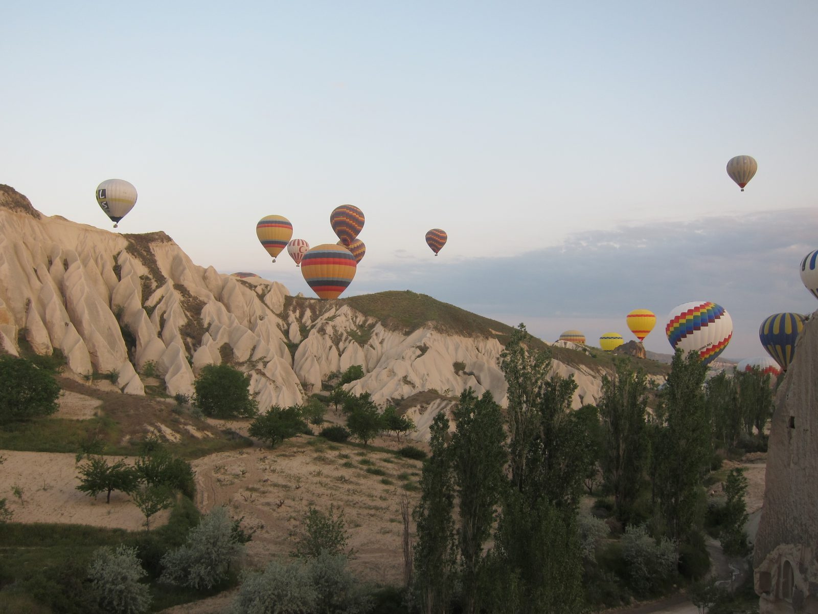 We were not the only ones in the air that day.