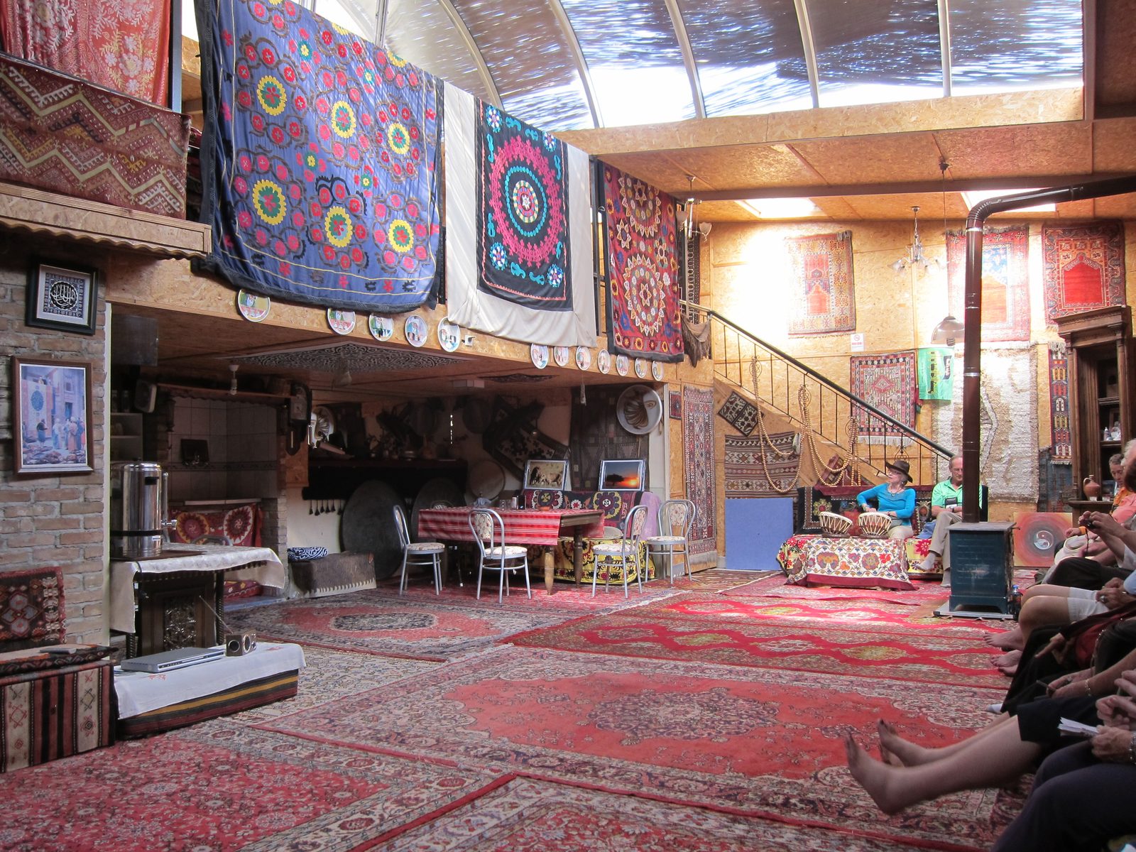 This was at a Sufi meeting place where we were to hear a talk by a current follower.  However,...