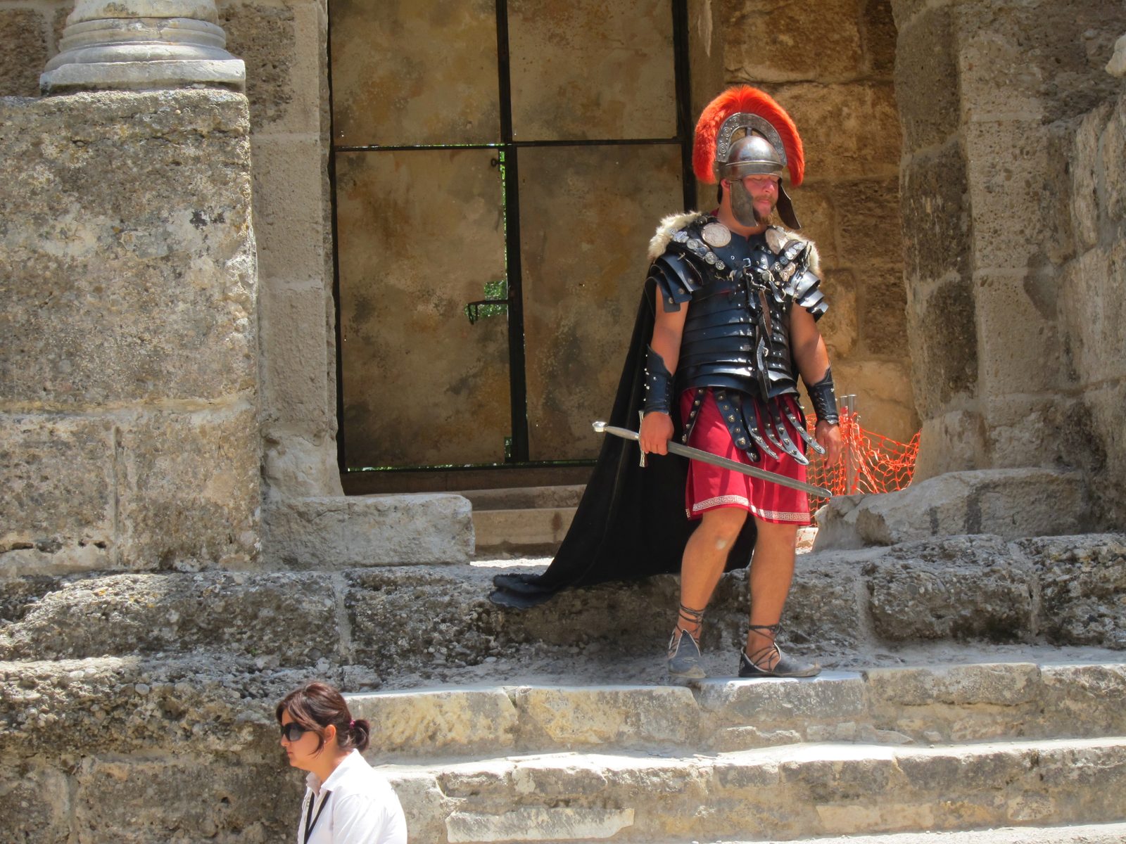 Stopped at the Theatre of Aspendos, just outside of Antalya.  Supposedly the best resolved and...