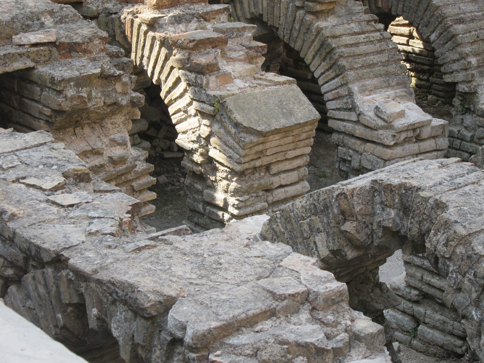 Instead we went to the ruins of Perga.  I believe this is part of the struture around the baths....