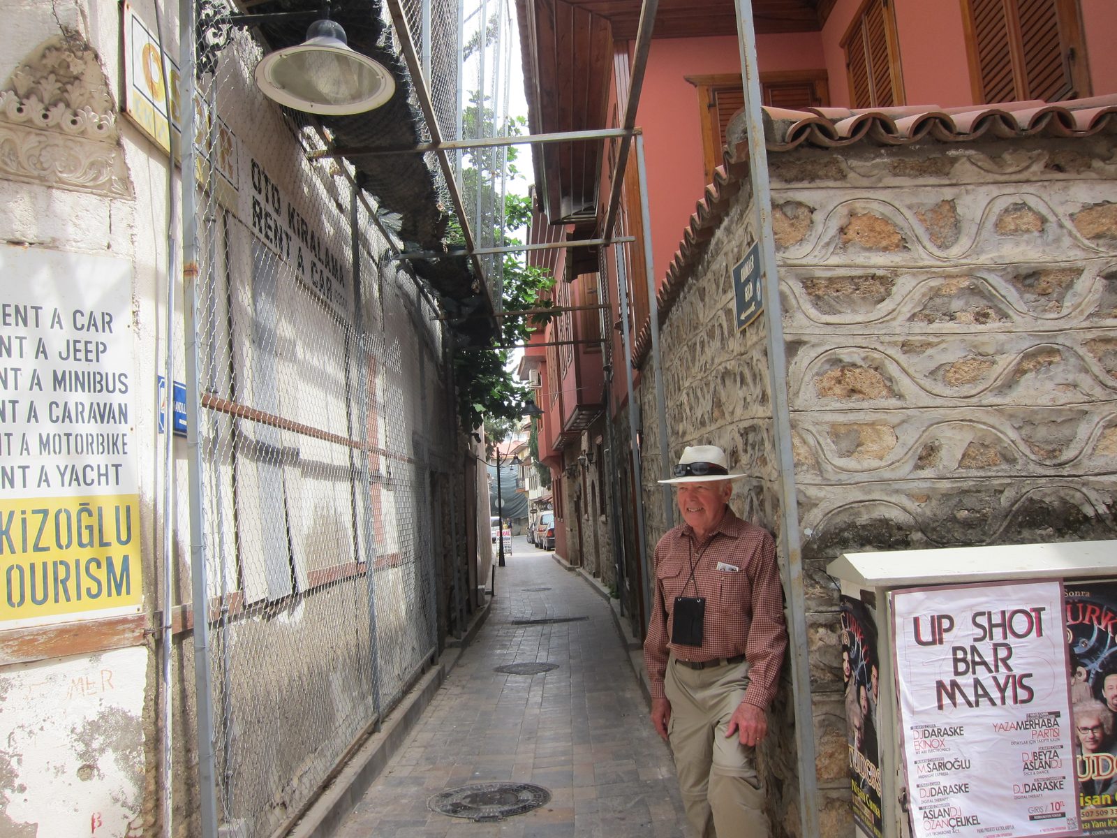 ... and then hanging out is what is obviously a tourist area based on the sign.  You can rent...
