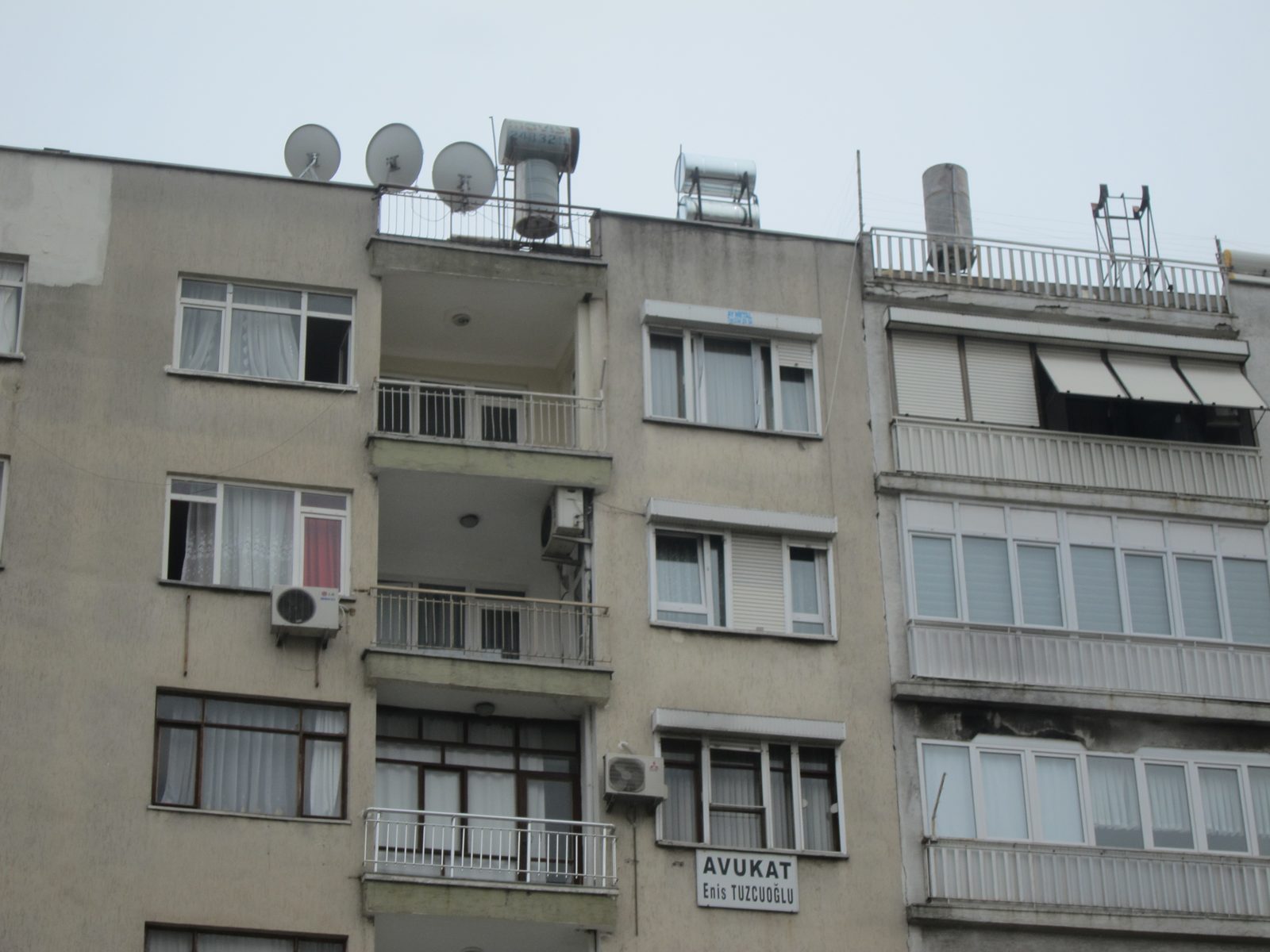 An updated version of water heaters (I'm sure there are solar panels there somewhere, plus lots...